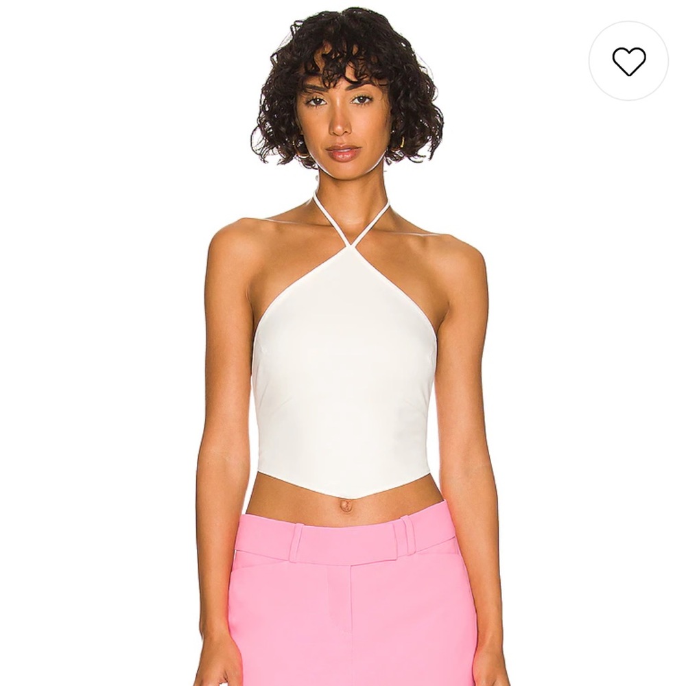 Amanda Uprichard X Revolve Cruise Top Ivory